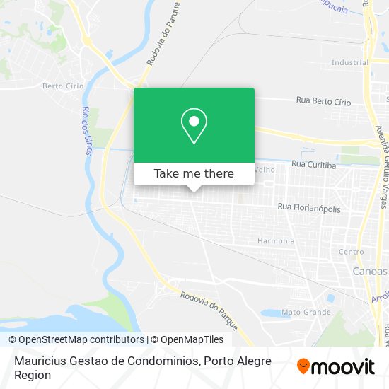 Mauricius Gestao de Condominios map