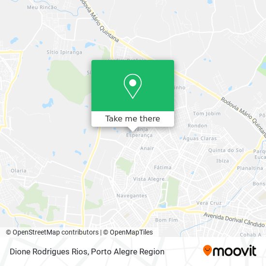 Mapa Dione Rodrigues Rios