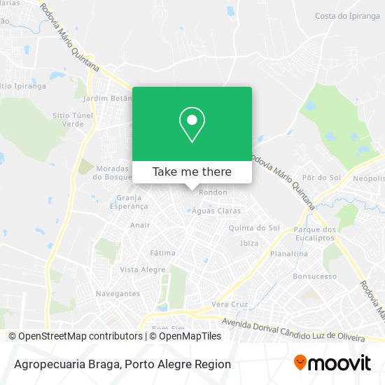 Mapa Agropecuaria Braga