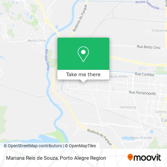 Mariana Reis de Souza map