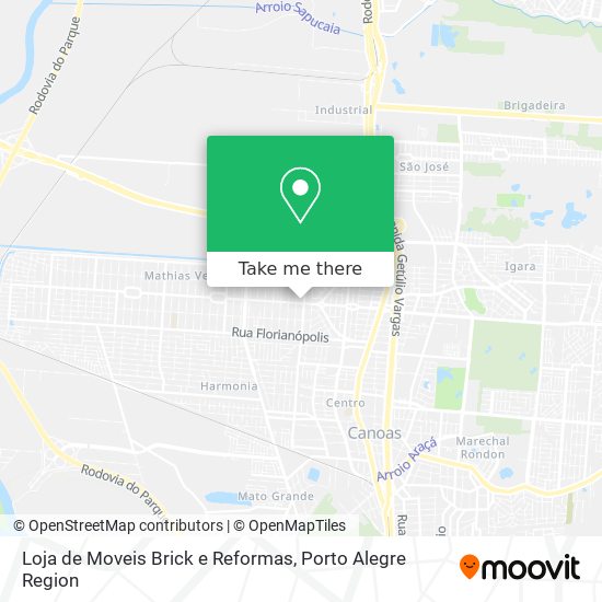 Loja de Moveis Brick e Reformas map