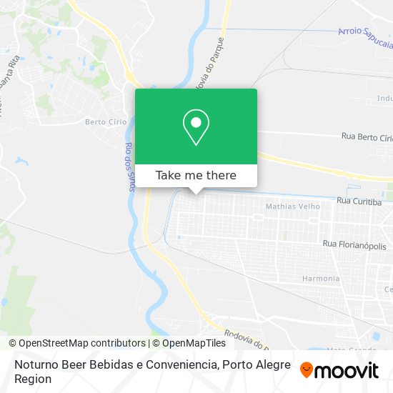 Mapa Noturno Beer Bebidas e Conveniencia