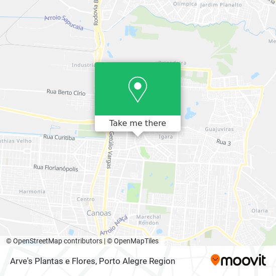 Arve's Plantas e Flores map