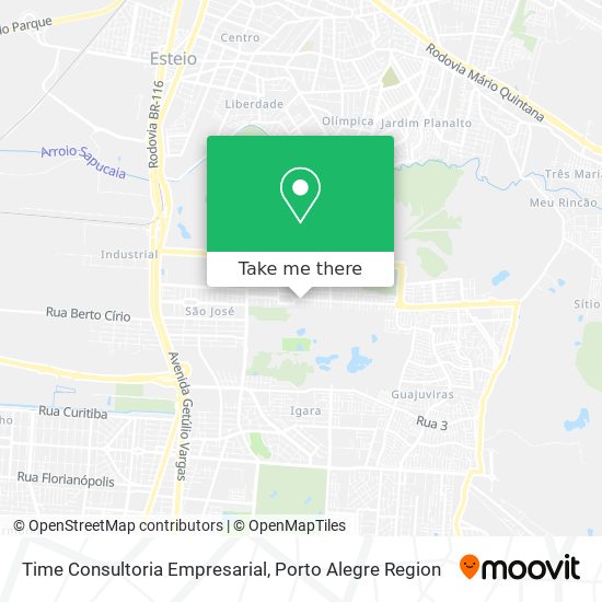 Time Consultoria Empresarial map