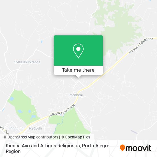 Kimica Axo and Artigos Religiosos map