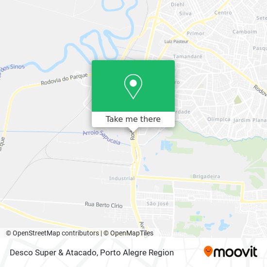 Desco Super & Atacado map