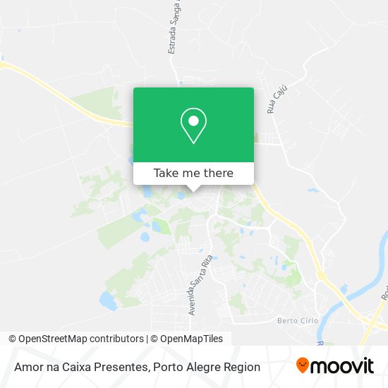 Mapa Amor na Caixa Presentes