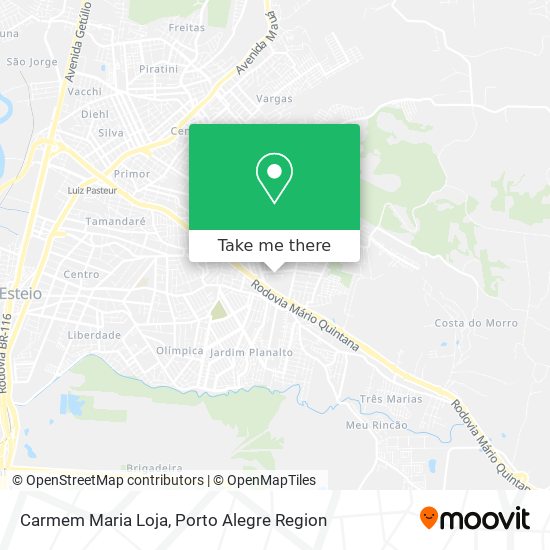 Mapa Carmem Maria Loja