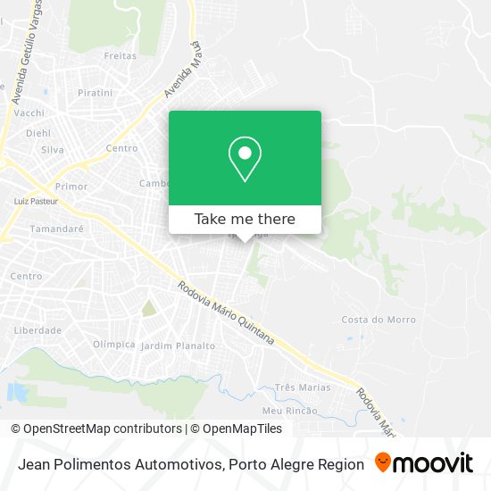 Jean Polimentos Automotivos map