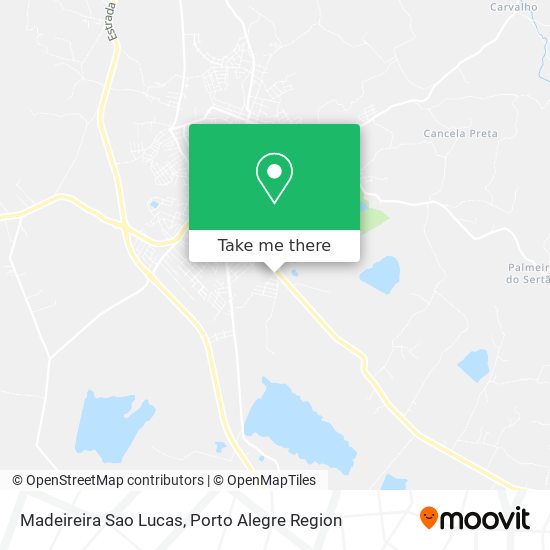 Mapa Madeireira Sao Lucas