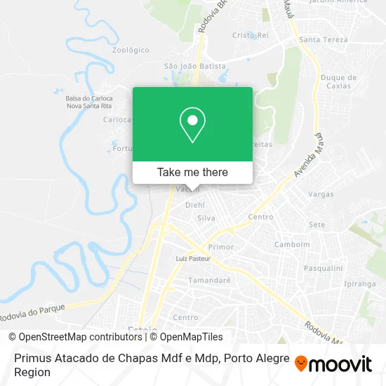 Primus Atacado de Chapas Mdf e Mdp map