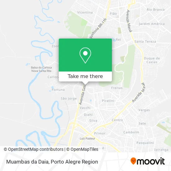 Muambas da Daia map