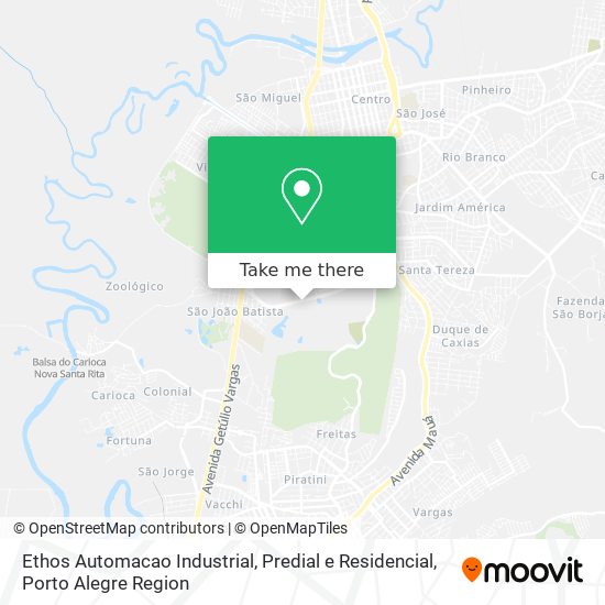 Ethos Automacao Industrial, Predial e Residencial map
