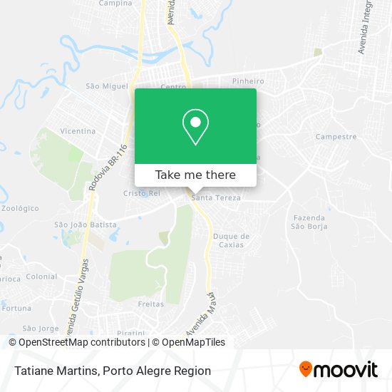 Mapa Tatiane Martins