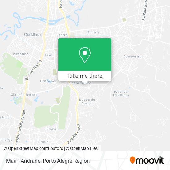 Mapa Mauri Andrade