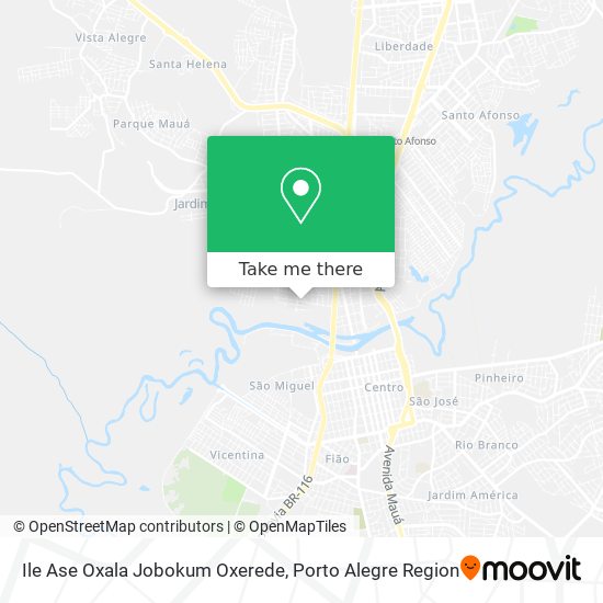 Ile Ase Oxala Jobokum Oxerede map