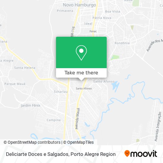 Deliciarte Doces e Salgados map