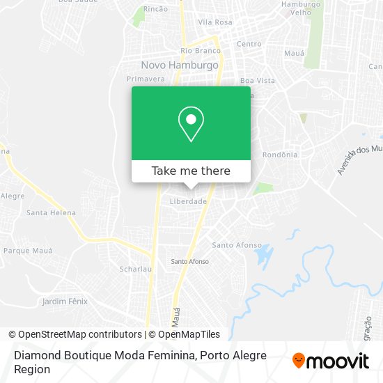 Diamond Boutique Moda Feminina map