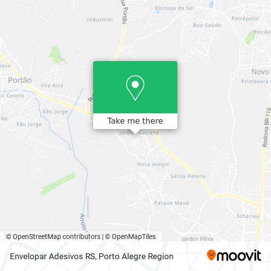 Envelopar Adesivos RS map