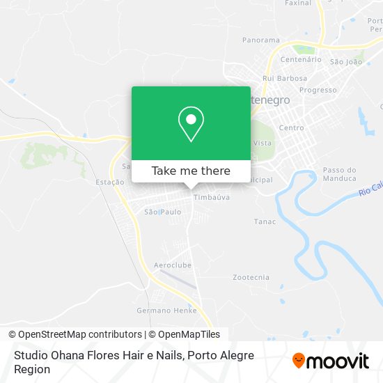 Studio Ohana Flores Hair e Nails map