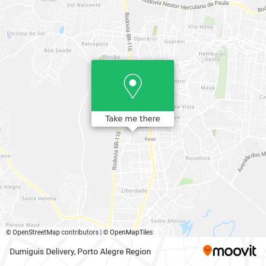 Dumiguis Delivery map