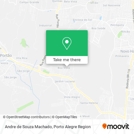 Andre de Souza Machado map