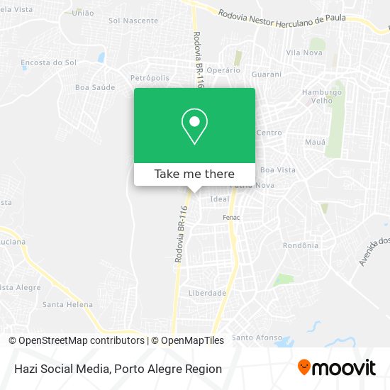 Hazi Social Media map