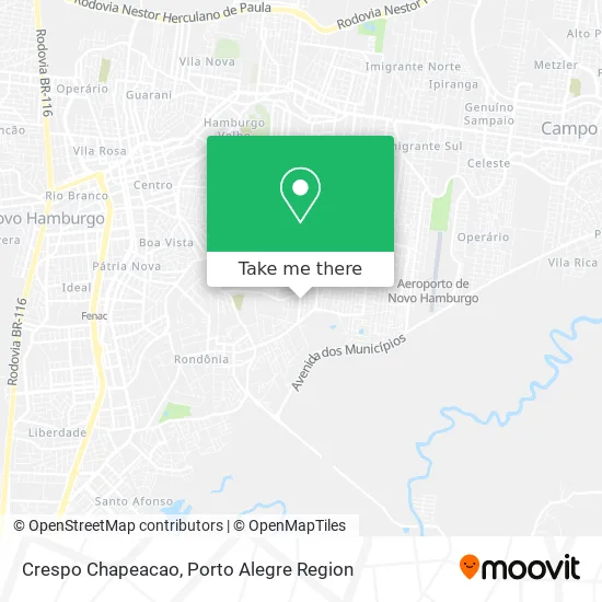 Crespo Chapeacao map