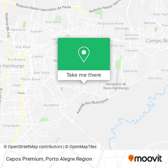 Mapa Cepos Premium