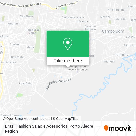 Brazil Fashion Salao e Acessorios map