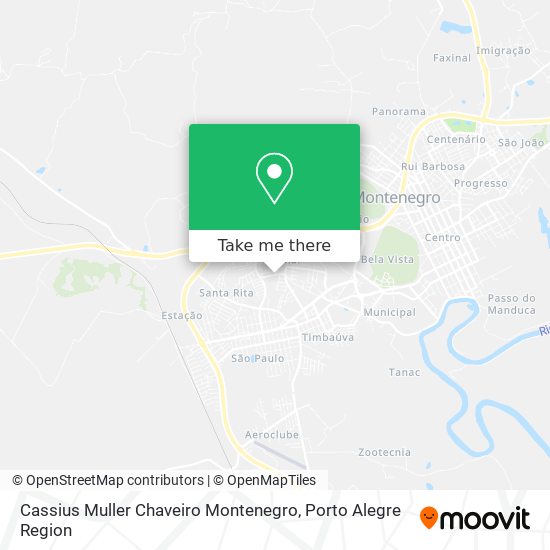 Cassius Muller Chaveiro Montenegro map