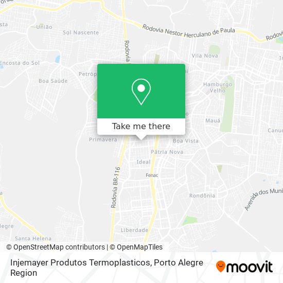 Injemayer Produtos Termoplasticos map