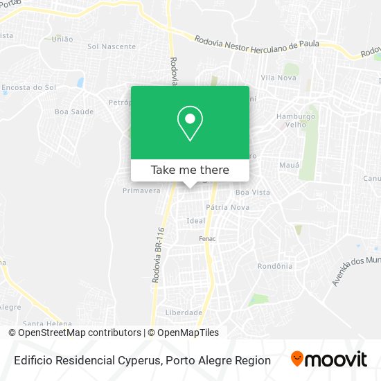 Edificio Residencial Cyperus map