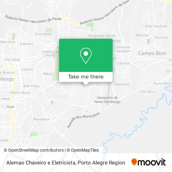 Alemao Chaveiro e Eletricista map