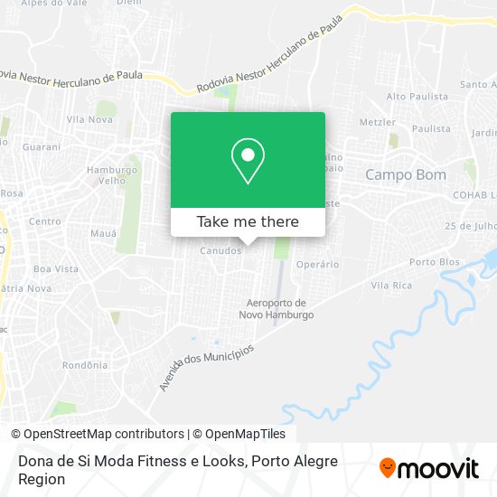 Dona de Si Moda Fitness e Looks map