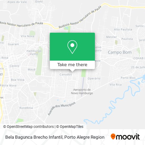 Bela Bagunca Brecho Infantil map