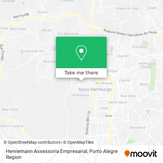 Hennemann Assessoria Empresarial map