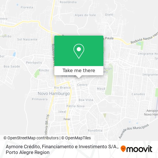 Aymore Crédito, Financiamento e Investimento S / A. map