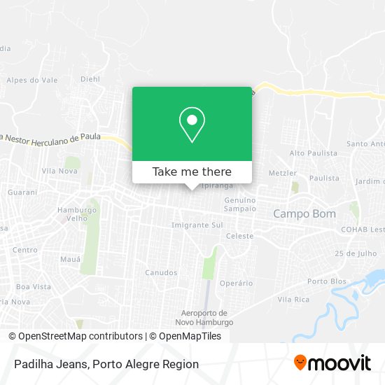 Padilha Jeans map