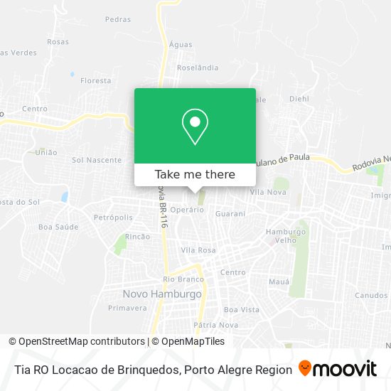 Tia RO Locacao de Brinquedos map