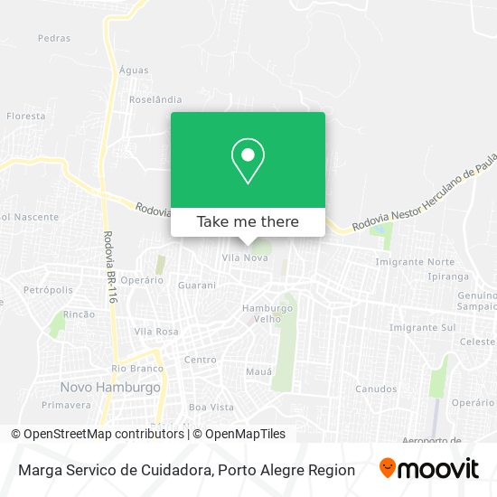 Marga Servico de Cuidadora map