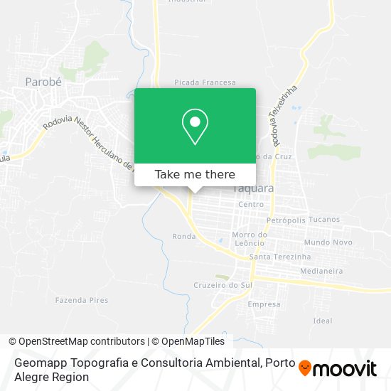 Geomapp Topografia e Consultoria Ambiental map