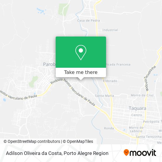 Adilson Oliveira da Costa map