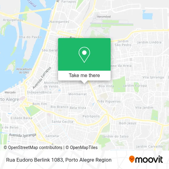Rua Eudoro Berlink 1083 map