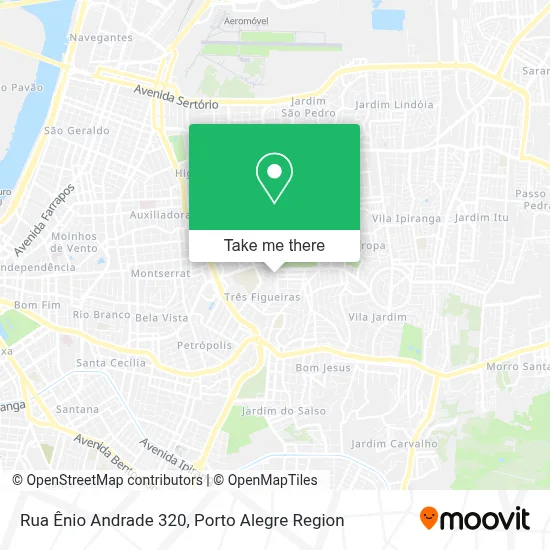 Rua Ênio Andrade 320 map
