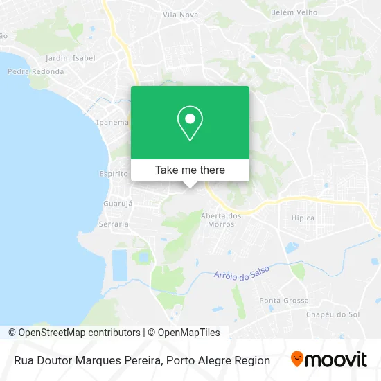 Rua Doutor Marques Pereira map