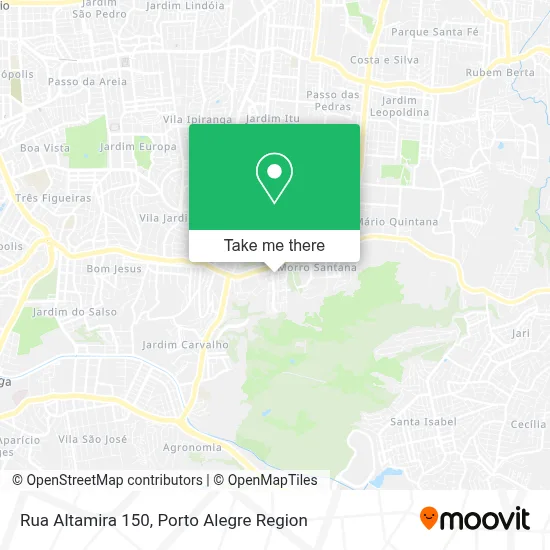 Rua Altamira 150 map