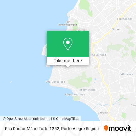 Rua Doutor Mário Totta 1252 map