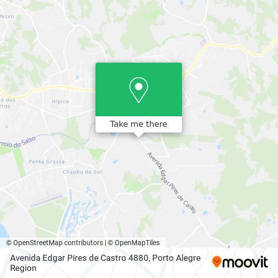 Mapa Avenida Edgar Píres de Castro 4880