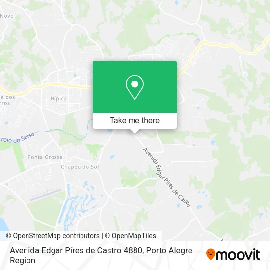 Avenida Edgar Píres de Castro 4880 map